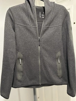 Arcteryx Covert кардиган женщин средний флис черный открытый теплый повседневный путешествий - Изображение 1 из 4