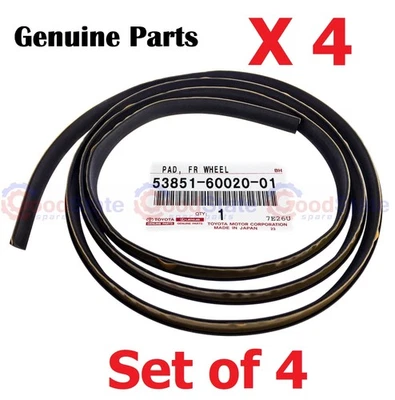 Genuine Toyota LandCruiser 80 Series FJ Wheel Arch Flare Seal Adhesive Pad x4 - Image 1 of 4