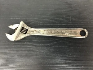 VINTAGE 8" Crescent Tool Co Jamestown NY Adjustable Shifter Wrench  - Picture 1 of 3