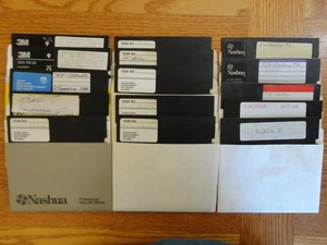 Vintage Konvolut 15 Disketten 5,25 Pyramyridion Check Datei Master Disc Computer - Bild 1 von 6