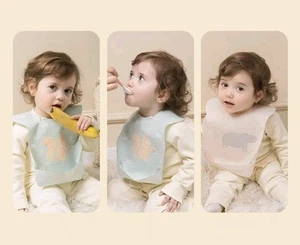 20 pcs Disposable Baby Feeding Bibs Adjustable for Toddlers (Random Pattern) - Picture 1 of 7