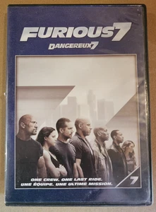 Furious 7 (DVD, 2015, Widescreen) Vin Diesel, Paul Walker, Dwayne Johnson - Picture 1 of 2