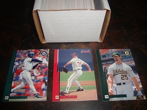 1996 Leaf Preferred Baseball---Complete Set---1-150---Jeter, Ripken, Bonds--NrMt