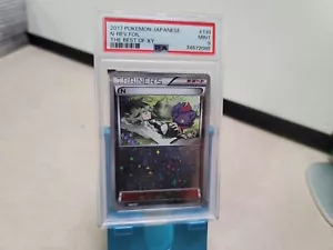 2017 PSA 9 Graded Pokemon N Reverse 139/171 The Best of XY Japanese - Picture 1 of 6