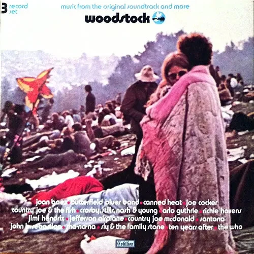 LP-BOX Jimi Hendrix, Purple Haze a.o. Woodstock - Music From The Original Sound - Bild 1 von 1