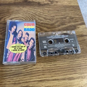 Color Me Badd CMR Cassette Hype Sticker , 1991 Giant Records, Reprise - Picture 1 of 3