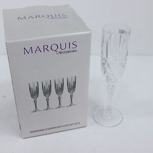 Waterford Crystal Marquis Markham Glass Flute Set of 3 266ml Clear