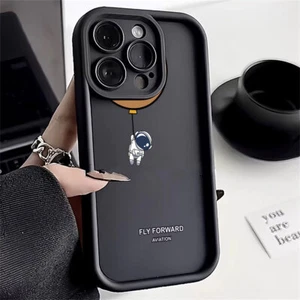 For iPhone Samsung Huawei Xiaomi Case Cute Astronaut ShockProof Cover Hot Girls - Picture 1 of 14