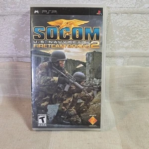 SOCOM: U.S. Navy Seals Fireteam Bravo 2 (Sony PSP, 2006) Complete CIB - Picture 1 of 3