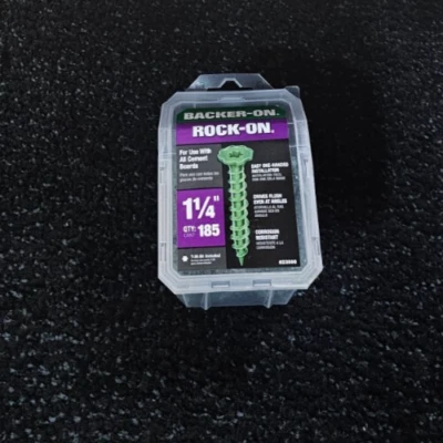 (CANTIDAD 740) Tornillos de cemento autoperforantes Back-On #9 x 1-1/4" Star Drive Foto 1 de 4