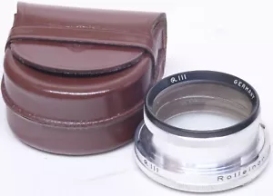 ROLLEIFLEX Bay III - Rolleinar 2 + Case Close Up Set - Picture 1 of 3