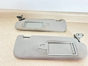 2011-2016 KIA OPTIMA SUN VISOR SET RH & LH GRAY OEM - Bild 1 von 3