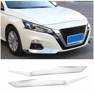 Chrome Steel Front Bumper Lip Splitter Spoiler For Nissan Altima/Teana 2019-2021 - Picture 1 of 7