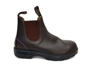 BLUNDSTONE 550 Chelsea Boot Men Size 10 Walnut Brown Classic Rustic Outdoor - Picture 1 of 11