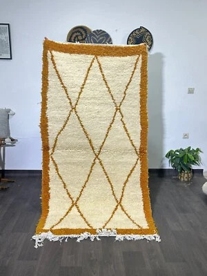 alfombra azilal hecha a mano - alfombra auténtica - corredor marroquí Foto 1 de 4