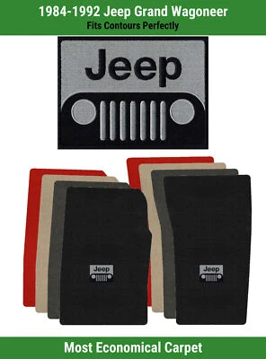 Alfombrillas delanteras Lloyd Velourtex para Jeep Grand Wagoneer 84-92 con parrilla Jeep Foto 1 de 4