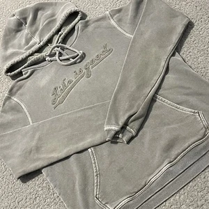 Life is Good Hoodie Youth M* Gray Embroidered Logo Long Sleeve Sweatshirt - Picture 1 of 17