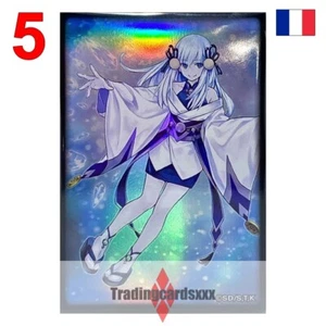 Konami - 70 Protèges Cartes Yu-Gi-Oh! modèle 5: Yuki-Onna, Mayakashi de la Glace