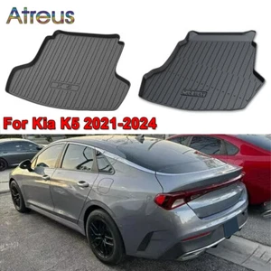 Alfombrillas de carga negras bandeja de arranque almohadilla de TPE para Kia K5 2021-2024 para todo tipo de clima - Imagen 1 de 12