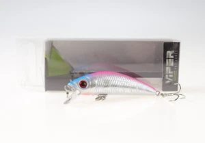 Minnow VIPER - 70 mm - 8 gr - Sinking - Argento/Rosa - FR668 - Foto 1 di 5