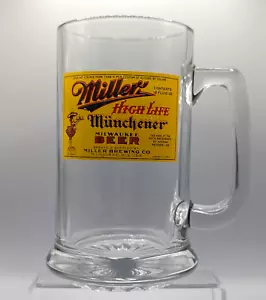 Vintage Miller High Life Munchener Milwaukee Beer Mug - Heavy - Picture 1 of 4