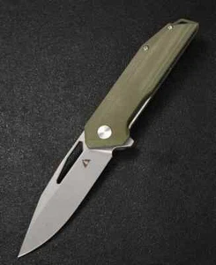 CMBMADEKNIVES Lurker CMB-10C G10 Handle D2 Steel Camping Pocket Folding Knife - Picture 1 of 4
