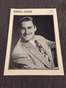 Errol Flynn - Fiche Cinéma Encyclopédie - Portraits de stars - acteur - F1 - Photo 1/1