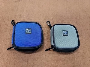 2x Official Nintendo GameCube Game Carrying Case, 12-Disc, Blue & Grey CLEAN ! - Picture 1 of 6