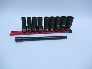 9pc Milwaukee SAE Deep Impact Socket Set GP3126049 - Bild 1 von 5