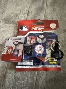 2025 MLB Baseball Mini Portachiavi Speed Cubes New York Yankees Bronx - Foto 1 di 4