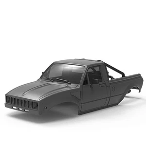 133mm Wheelbase Pickup Hard Body Shell for 1/24 RC Crawler Axial SCX24 Upgrade - Picture 1 of 23