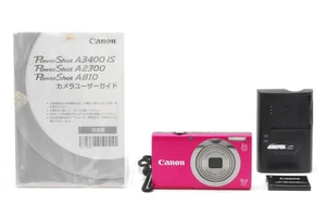 [TOP NEUWERTIG] Canon PowerShot A2300 16.0MP 5x Zoomobjektiv Pink Digitalkamera Japan - Bild 1 von 9