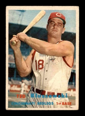 1957 Topps #165 Ted Kluszewski G/VG X3549711 Foto 1 de 3