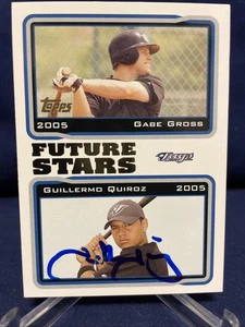 Guillermo Quiroz handsignierte Toronto Blue Jays Karte - Bild 1 von 2