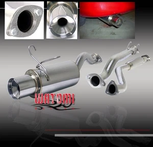 JDM CATBACK EXHAUST MUFFLER SYSTEM HIGH FLOW FOR 95-98 240SX S14 BASE LE SE - Foto 1 di 1