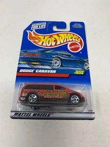 Hot Wheels Dodge Caravan - Tinted Windows White Int Black Base - Malaysia 1999 - Picture 1 of 2