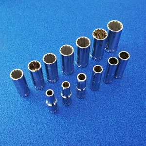 JUEGO DE ENCHUFES 13 piezas NUEVO CRAFTSMAN 1/2" DR DEEP 12pt 3/8" - 1-1/8" SAE REPARACIÓN AUTOMÁTICA - Imagen 1 de 15