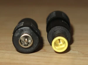 DC Barrel Adapter - 5.5mm x 2.1mm Female to 7.9mm Male with Pin Plug Inside - Picture 1 of 3