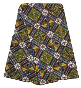 Afrikanischer bedruckter Baumwollstoff 44" Breite Meterware - Bild 1 von 1