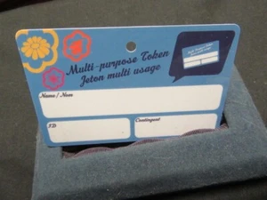 Tarjeta de plástico World Jamboree 2011 token multiusos c35 - Imagen 1 de 2