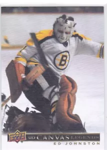 2020/21 SP SIGNATURE EDITION..ED JOHNSTON..CANVAS LEGEND..CARD # C-90..BRUINS - Bild 1 von 1