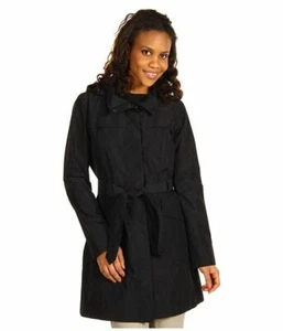 Trinchera de lluvia The North Face negra Stella Grace talla M - Imagen 1 de 7