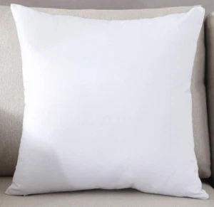 18" x 18" White Pillow Case New! *Free Shipping* - Picture 1 of 2