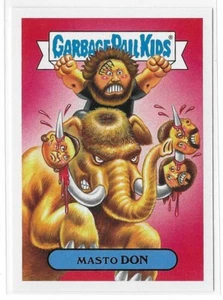 2017 Topps GPK Garbage Pail Kids Battle Of The Bands Masto Don 10a Metal BOTB - Imagen 1 de 2