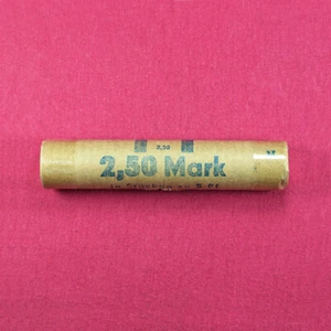 Rollo de monedas RDA Alemania Oriental 50 x 5 Pfennig Roll 1990 KM# 9,2 BU 03187 - Imagen 1 de 4