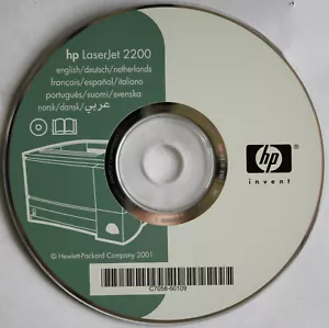 Retro-PC: Treiber für HP Laserjet 2200 von 2001 - Bild 1 von 1