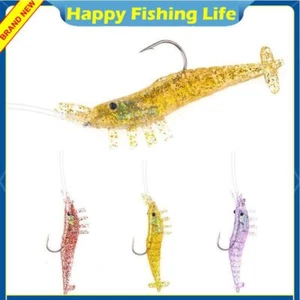 Shrimp Fishing Lure Soft Plastic 10g/8.5cm, 3 pieces/bag - Choose Color - Picture 1 of 11