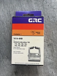 GRC Universalband T414-4NB für OKIDATA Microline schwarz 5/16" Schleife - Bild 1 von 2