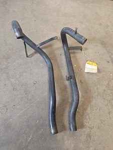 Exhaust pipes BSA A65 Firebird Scrambler 1969-70 High Level Left Side UK Made - Picture 1 of 4