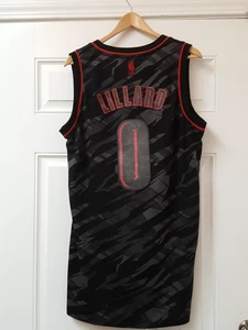 Maglia Damian Lillard Trail Blazers 2013-14 swingman moda impilata LE M RARA - Foto 1 di 12